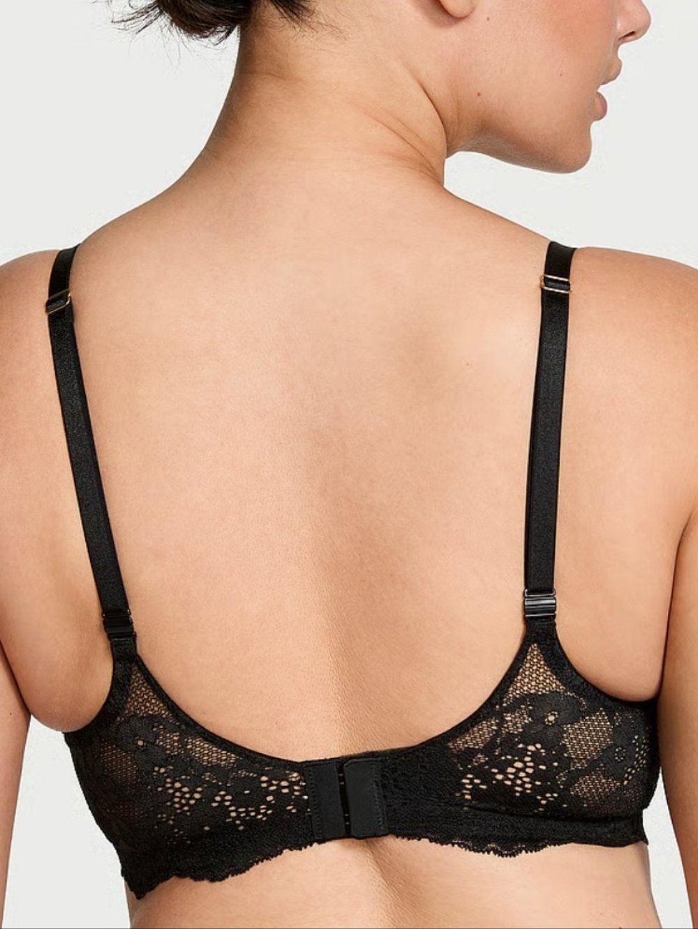 Dream Angels Smooth & Lace Lightly Lined Demi Bra Sz 38D NWT - Picture 3 of 9